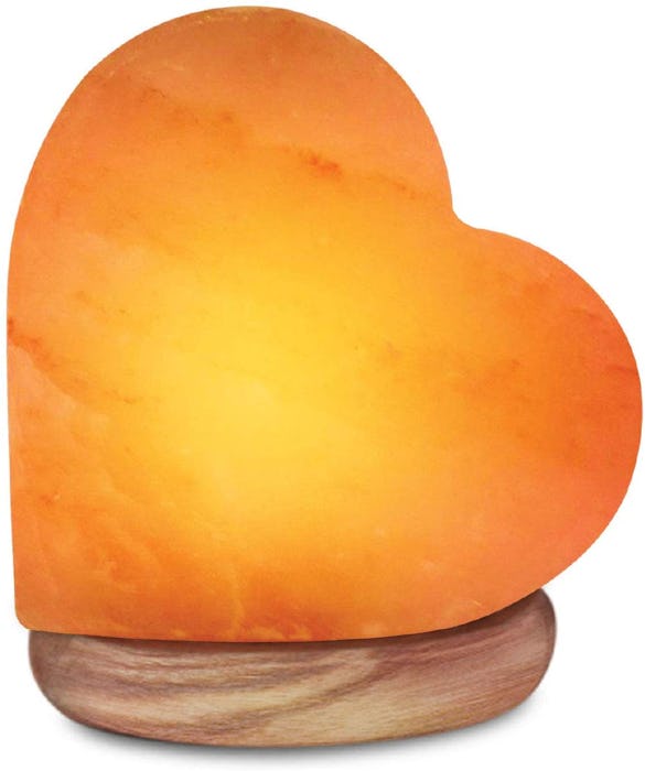 Himalayan Glow Heart Salt Lamp