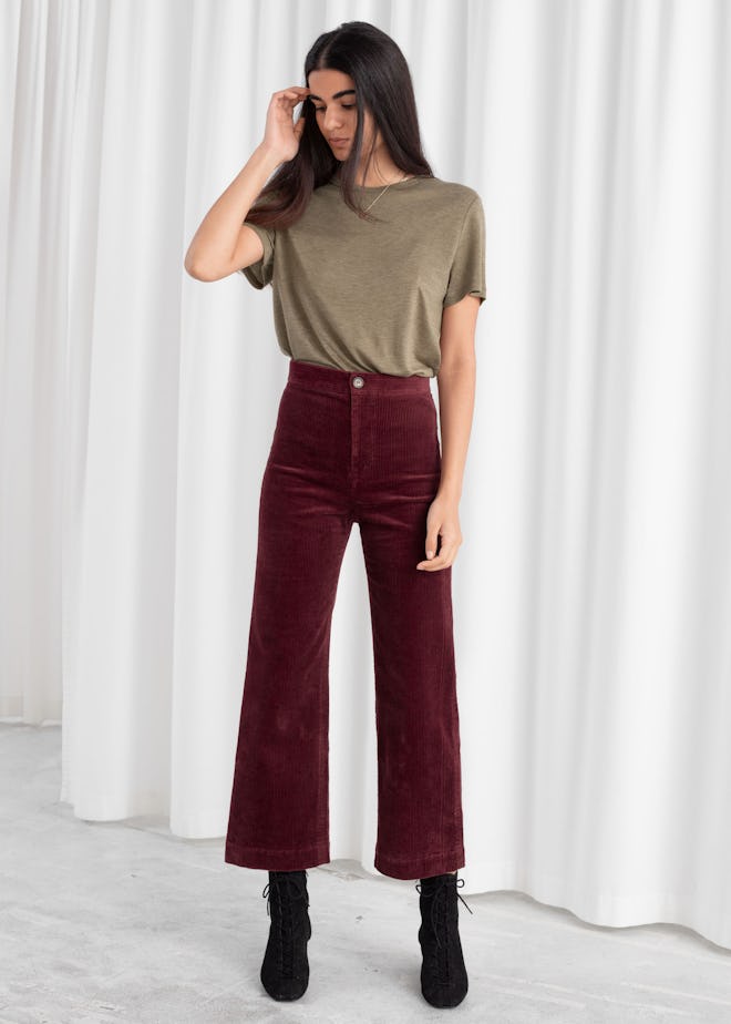 Relaxed Corduroy Trousers