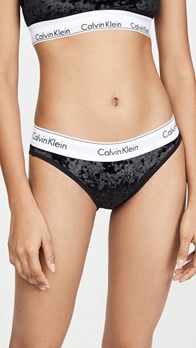 Calvin Klein Underwear Velvet Bikini Panties