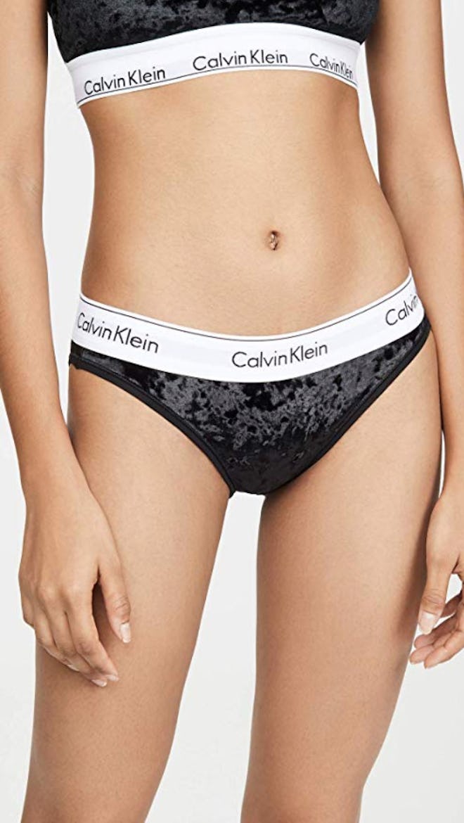 Calvin Klein Underwear Velvet Bikini Panties