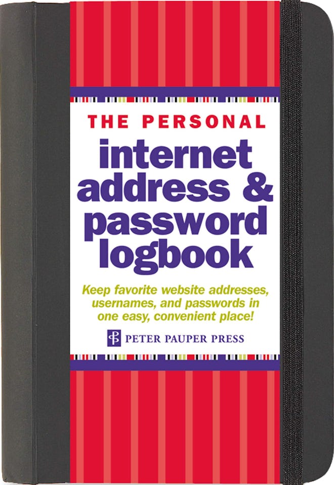 The Personal Internet Address & Password Logbook 