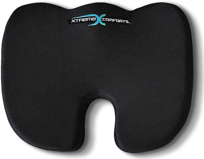 Xtreme Comforts Coccyx Orthopedic Memory Foam Seat Cushion