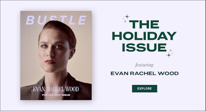 Bustle cover page with Evan Rachel Wood on it