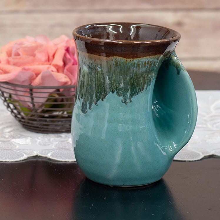 Made in Oregon Clay in Motion Handwarmer Mug