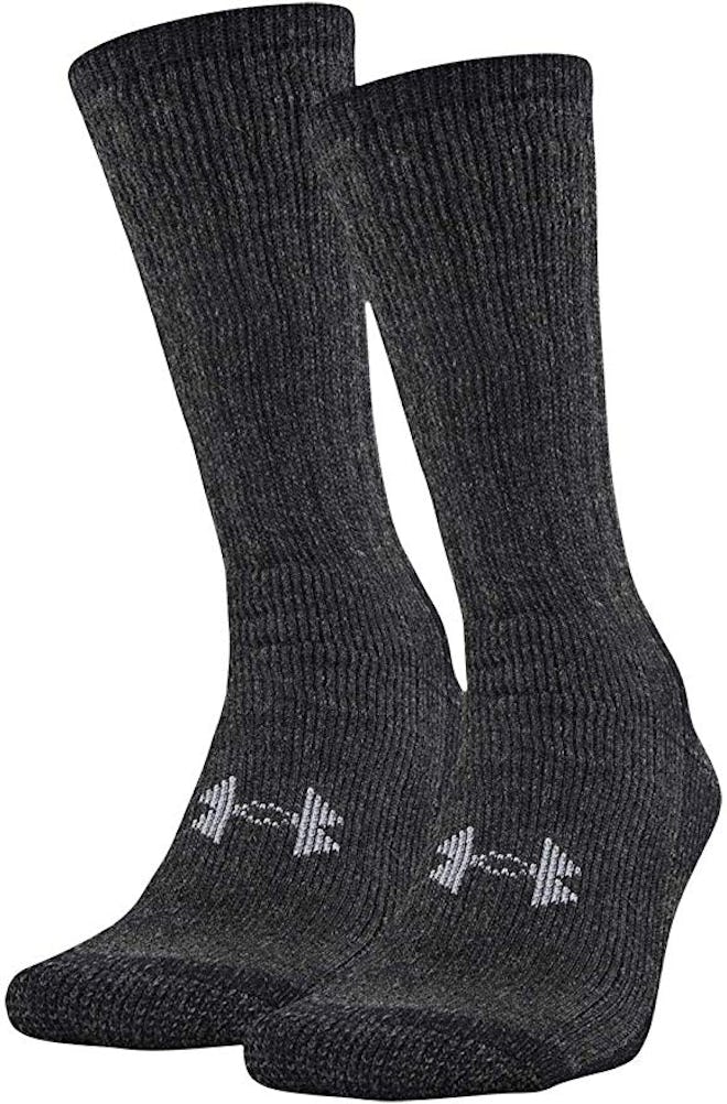 Under Armour Adult Coldgear Boot Socks (2 Pairs)