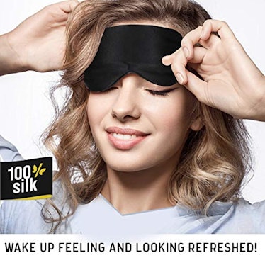 Jersey Slumber 100% Silk Sleep Mask