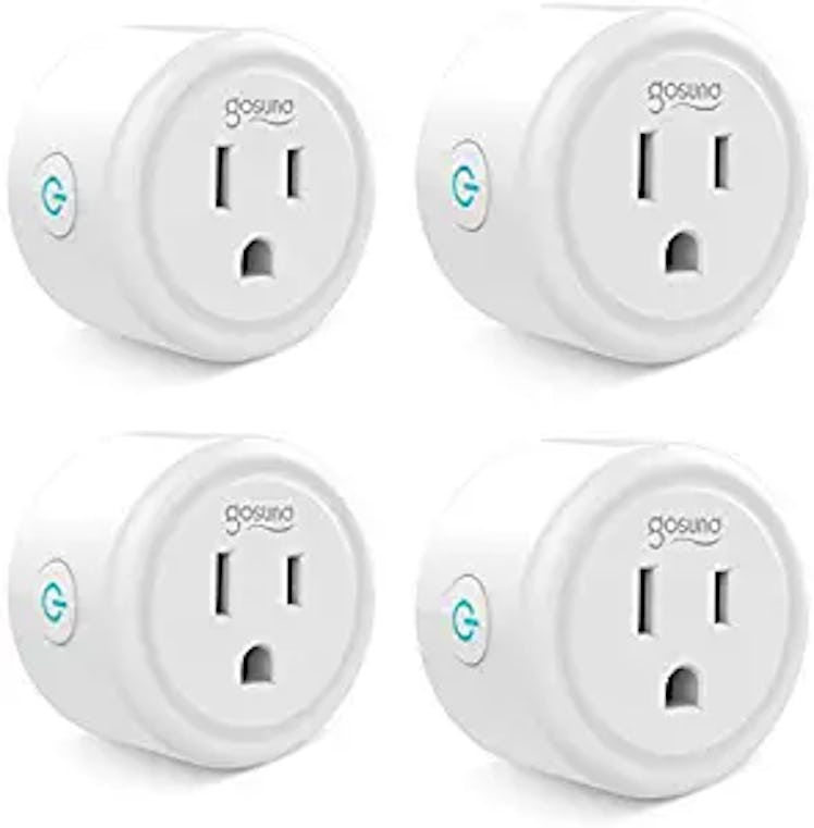 Gosund Smart Plug Mini Wifi Outlet (4-Pack)