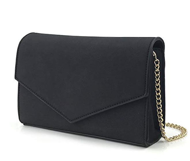 Hoxis Envelope Clutch/Shoulder Bag With Chain