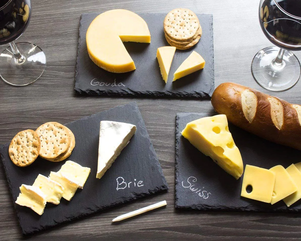 Juvale Mini Slate Charcuterie Plates (6-Pack)