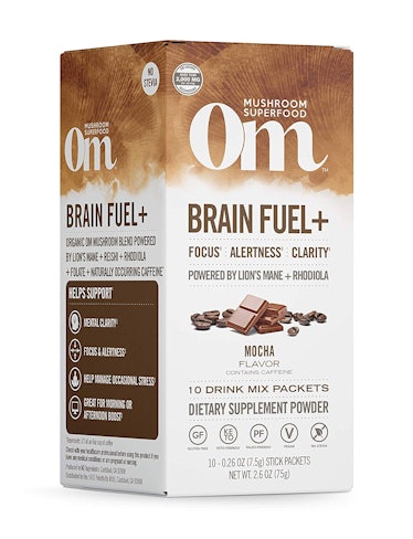 Om Organic Mushroom Nutrition Drink Sticks (10-Pack)
