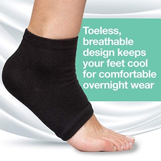 ZenToes Moisturizing Heel Socks (2 Pairs)