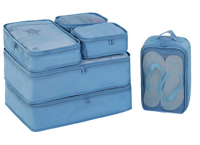 JJ POWER Travel Packing Cubes with Shoe Bag