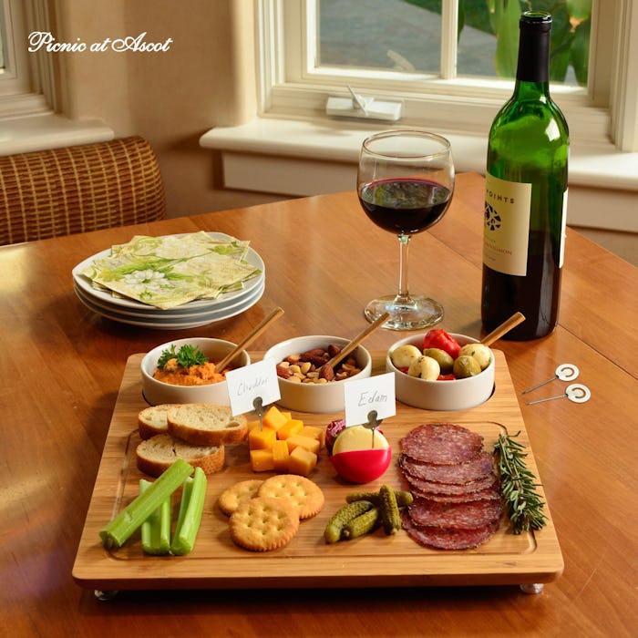 Picnic at Ascot Original Bamboo Cheese Board