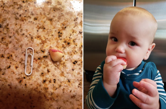 Mom saves her son from choking and urges parents to learn CPR