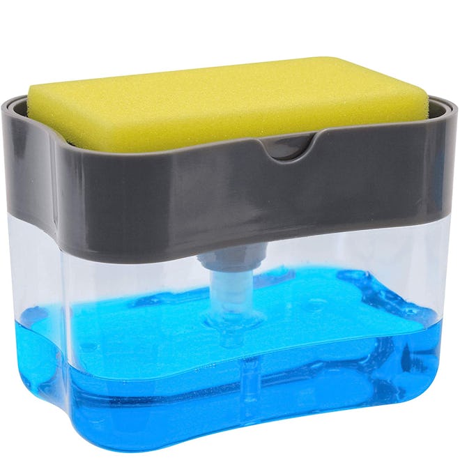  S&T Inc. Soap Dispenser and Sponge Caddy