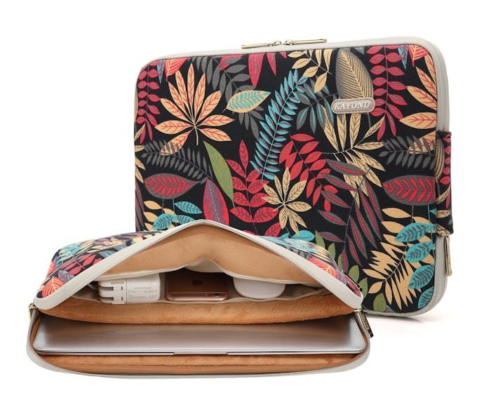 KAYOND Canvas Water-Resistant Laptop Sleeve