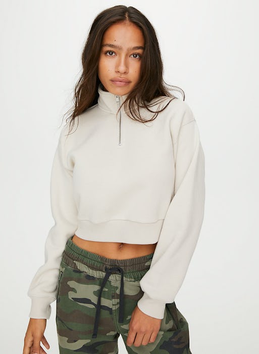 Tna Warm-up Cropped Sweatshirt