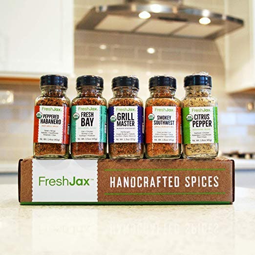 FreshJax Handcrafted Spices (Set of 5)