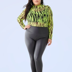 Forever 21 Plus-Size Faux Leather Leggings