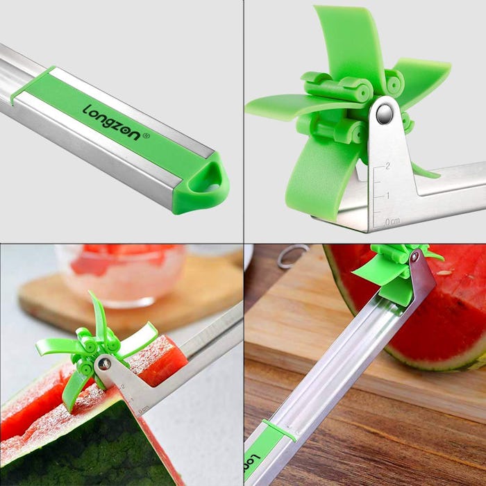 Longzon Watermelon Windmill Cutter (2-pack)