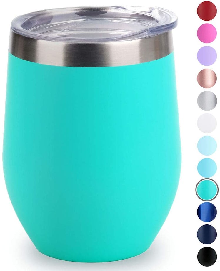 SUNWILL Vacuum Insulated Wine Tumbler 