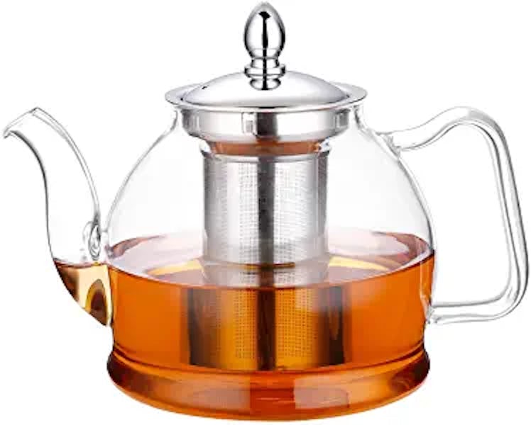 Hiware Glass Teapot with Removable Infuser