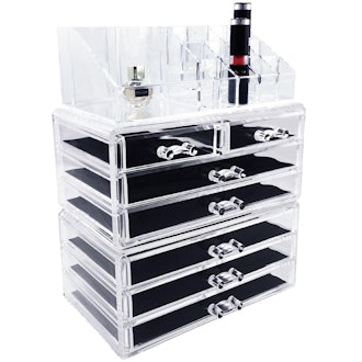 Ikee Design Acrylic Cosmetic Storage Boxes (3 Piece Set)