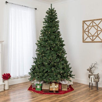 Best Choice Products Pre-Lit Spruce Artificial Christmas Tree