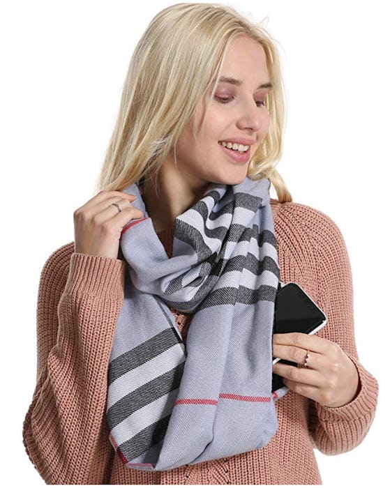 Infinity Scarf with Pocket by Fashion ABC