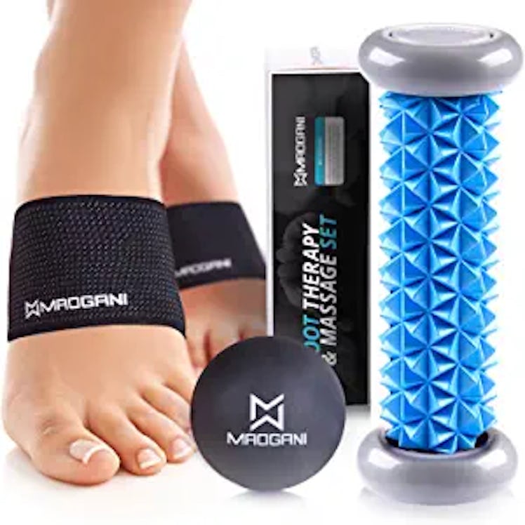 Maogani Foot Massager Roller Ball & Arch Support