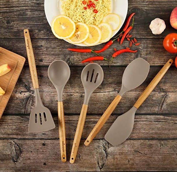 Miusco Silicone Cooking Utensils Set (Set of 5)