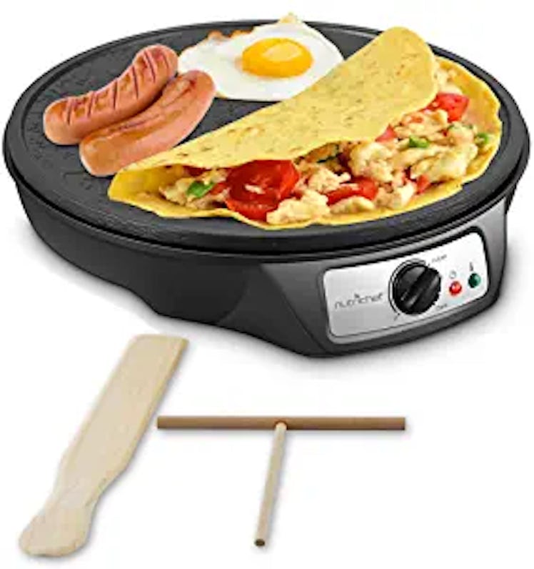 Nutrichef Electric Crepe Maker
