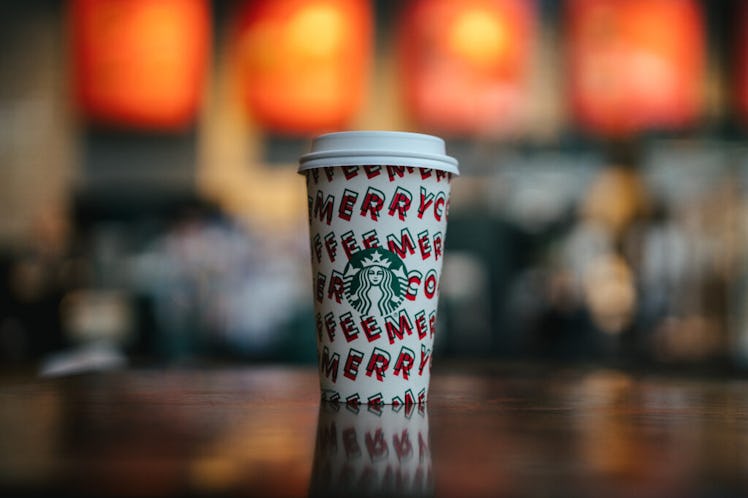 Starbucks' Nov. 21 Happy Hour Deal Includes applies to Grande or larger beverages.