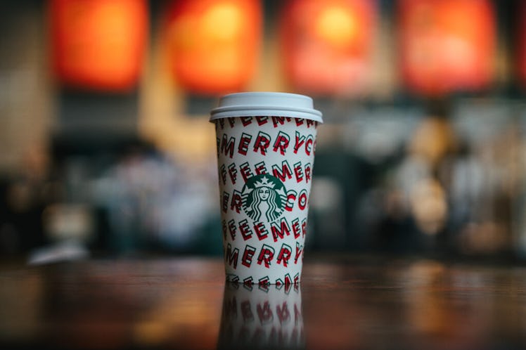 Starbucks' Nov. 21 Happy Hour Deal Includes applies to Grande or larger beverages. 