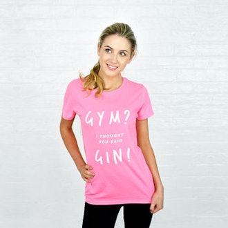‘Gym? Gin’ Women’s Exercise T Shirt