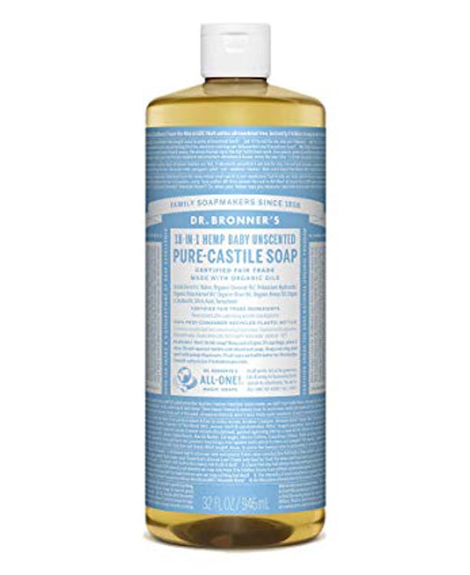 Dr. Bronner's Pure-Castile Unscented Baby Soap