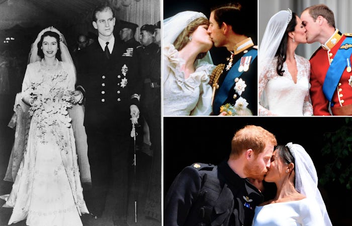 Looking through royal family wedding photos over the years provides a pretty fascinating look at the...