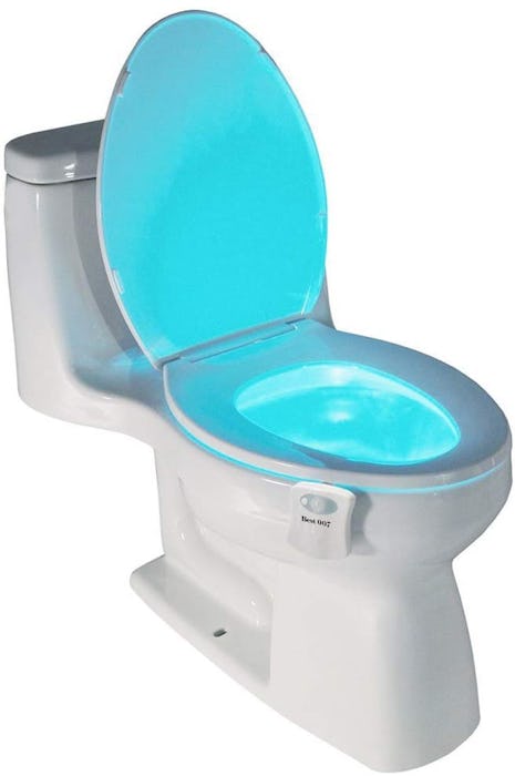 Best 007 Motion-Activated Toilet Night Light