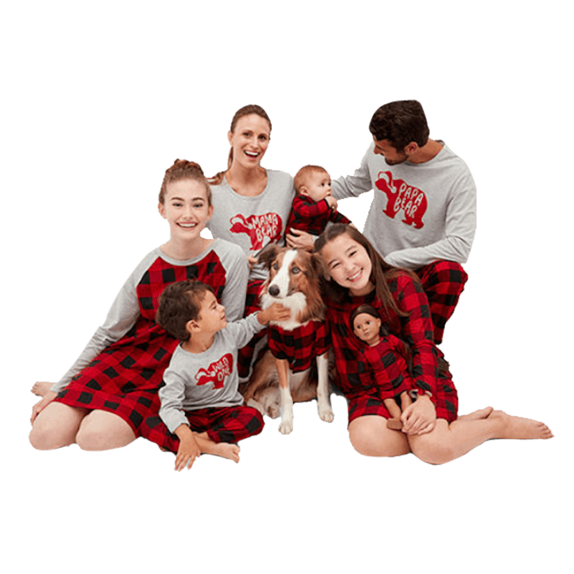 North Pole Trading Co. Buffalo Plaid Family Pajamas