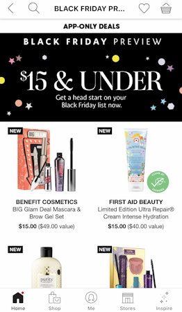 Sephora's Black Friday deals include both skin care and makeup. 