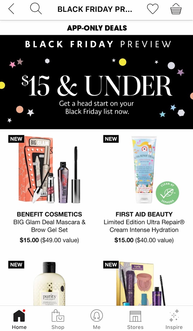 Sephora's Black Friday Sale Includes Deals Under 15 Sephora's Black Friday Sale Includes Deals Under 15