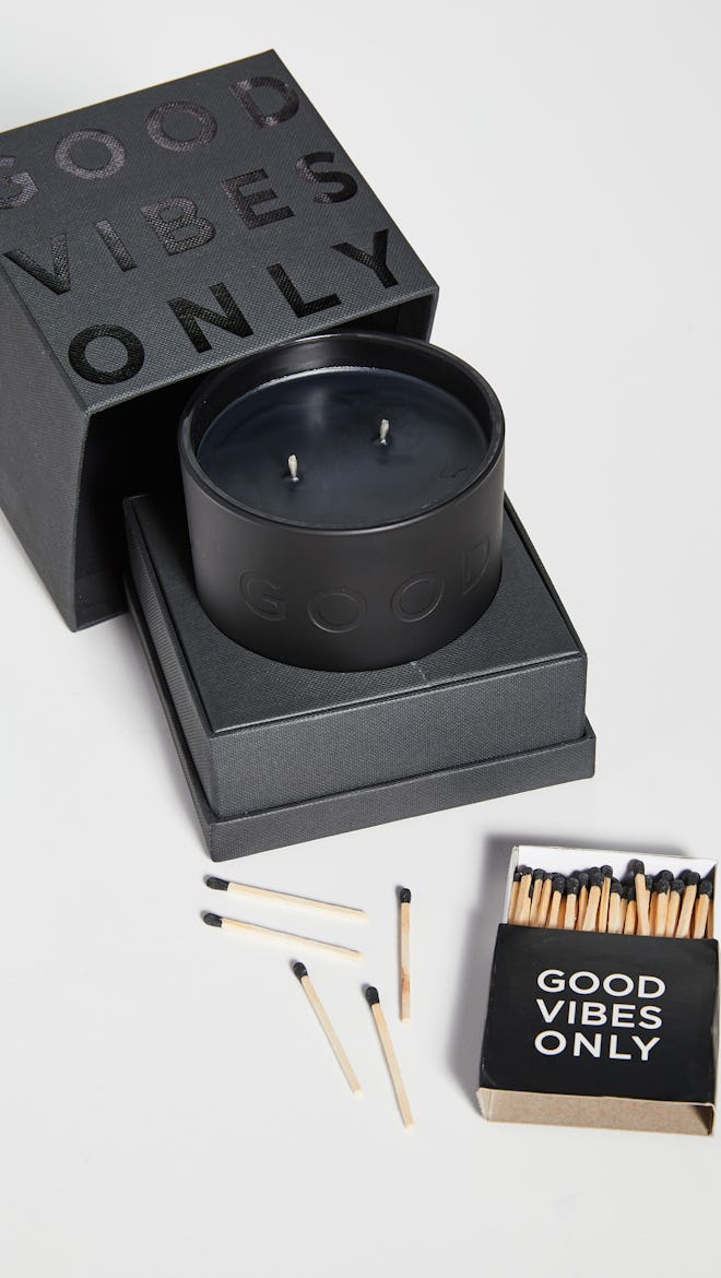 Good Vibes Only Deboss Candle