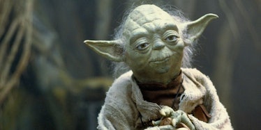 Yoda in Empire Strikes Back