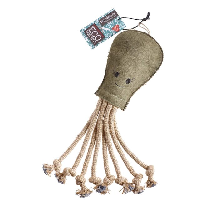 Green & Wilds Olive the Octopus Dog Toy