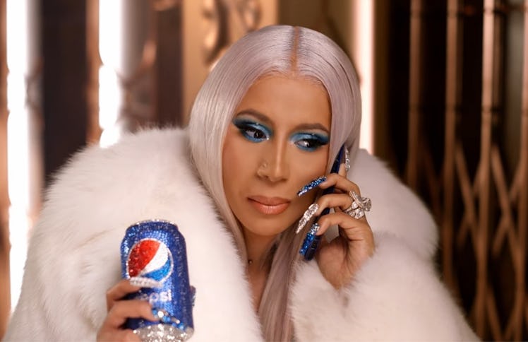 Cardi B stars is "A Cardi Carol" Pepsi Ad