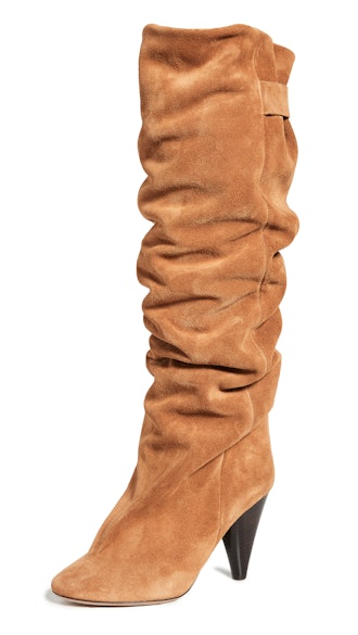 Lacine Velvet Wrinkled Boots