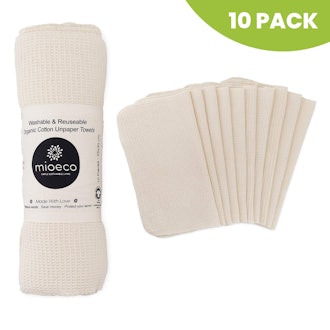 Mioeco Reusable Unpaper Towels (Pack Of 10)