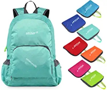 UTIZAR Lightweight Folding Backpack 