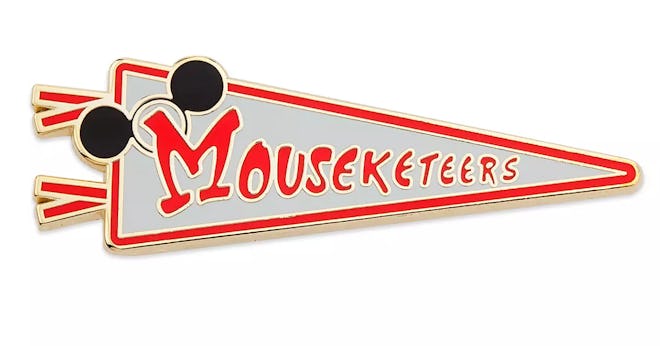 Mouseketeers Pennant Pin