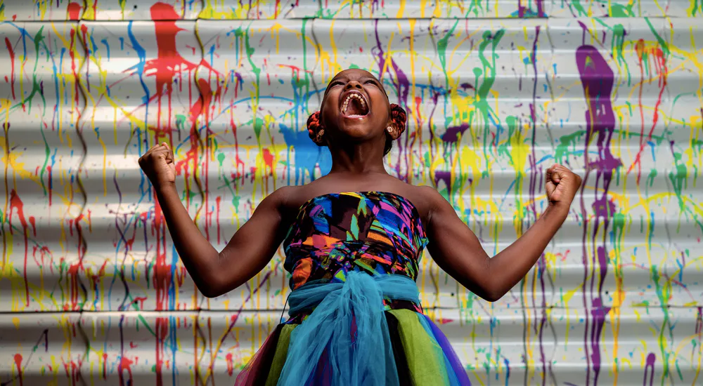 Mariane Scott was gifted a free photoshoot after being denied her school pictures.